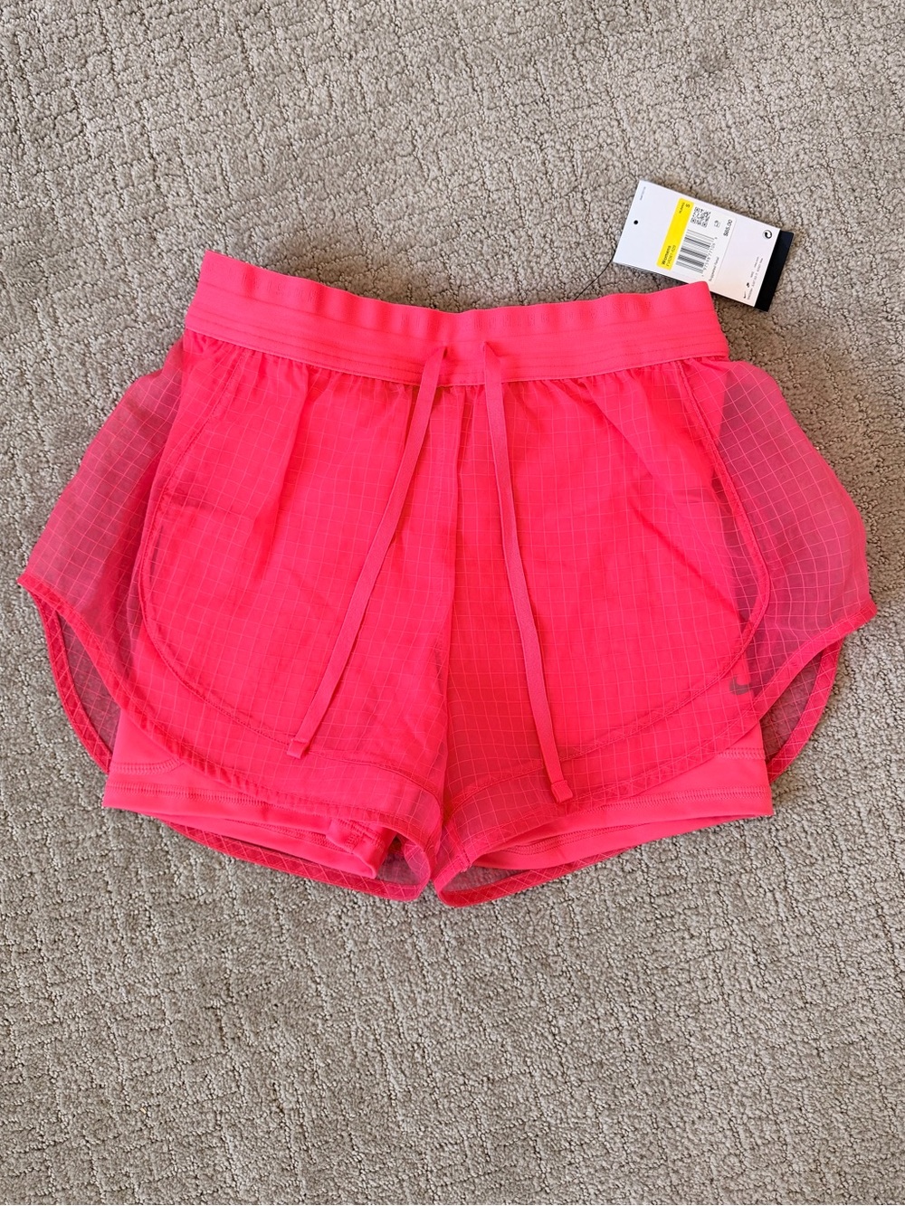 NWT Nike Women’s Small Pink Running Division Dri-FIT Shorts